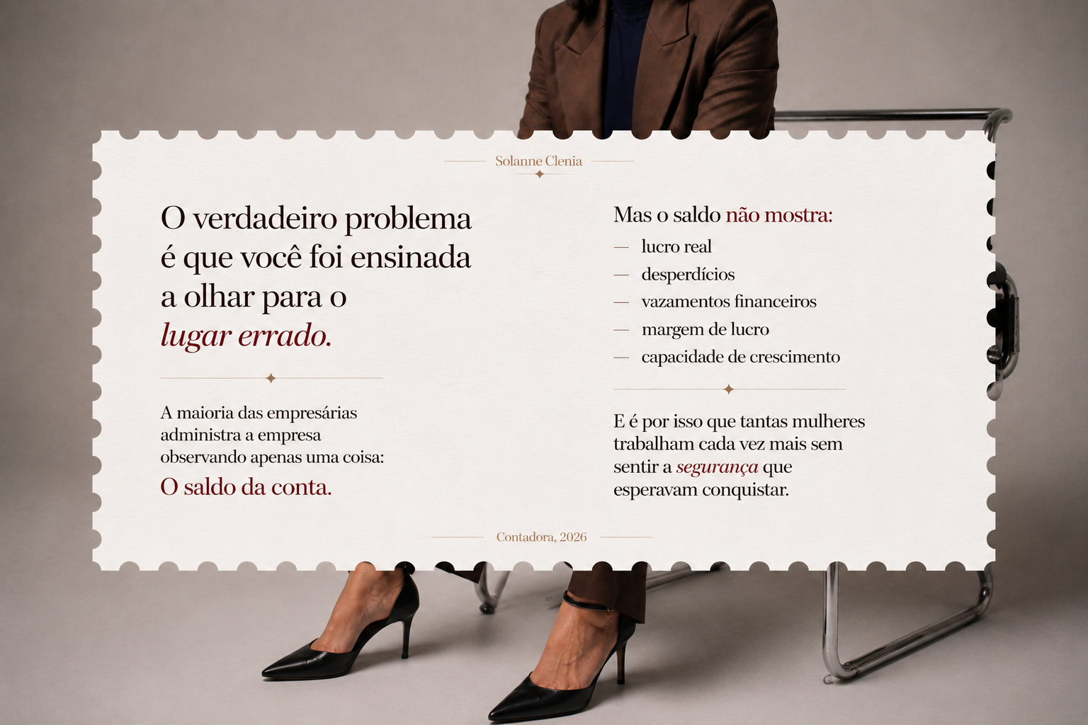 O verdadeiro problema